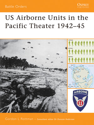 cover image of US Airborne Units in the Pacific Theater 1942&#8211;45
